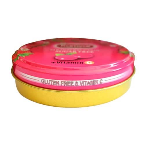 Sugar-Free Strawberry Candy with Vitamin C (Kamvar Brand)