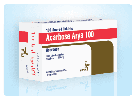 Acarbose Arya 100