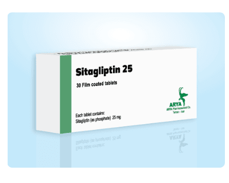 Sitagliptin 25 mg Film Coated Tablets