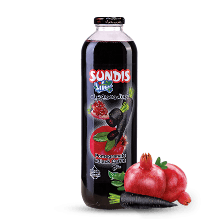 Sundis Life Assorted Fruit Juice & Nectar 800 ml Glass Bottle