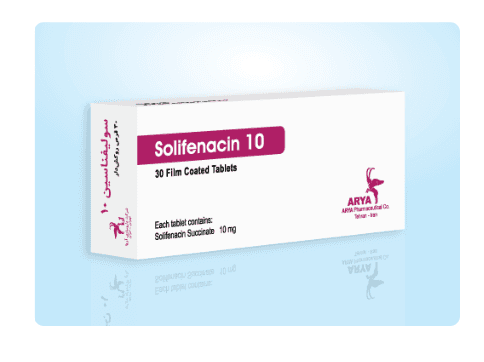 Solifenacin 10 mg Film Coated Tablets