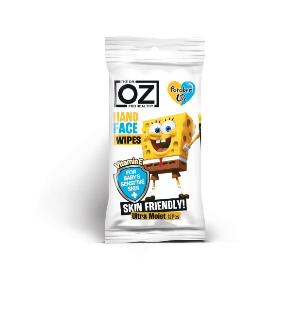 Baby Hand & Face Wet Wipes 12 Sheets