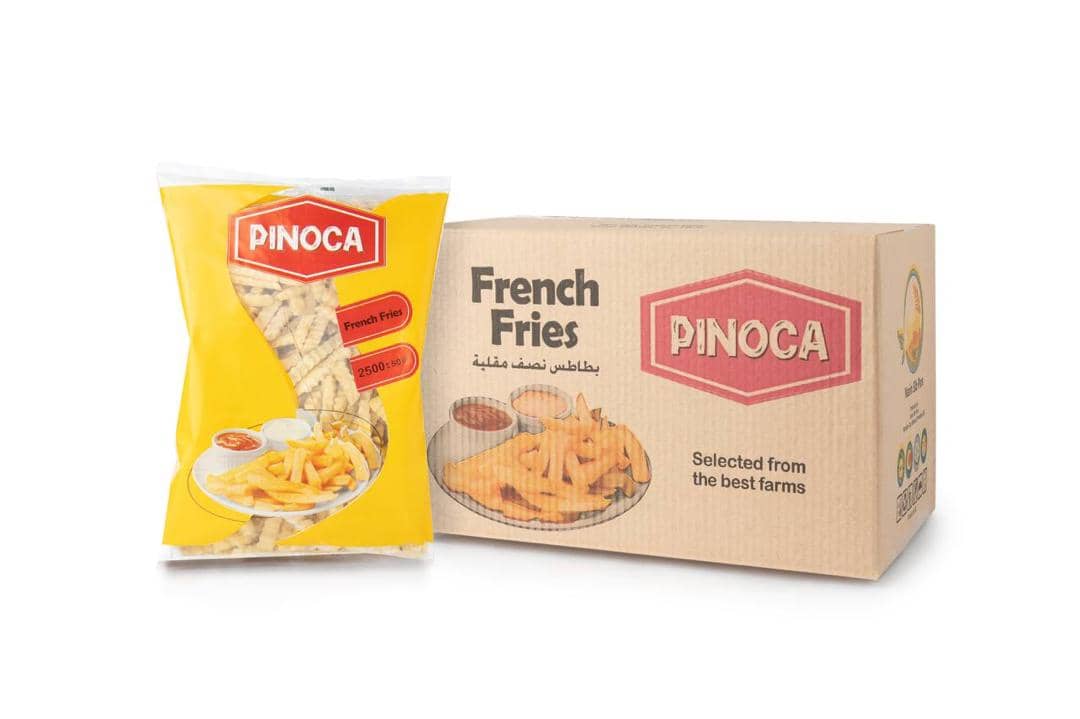 French Fries, Frozen semi-fried potato