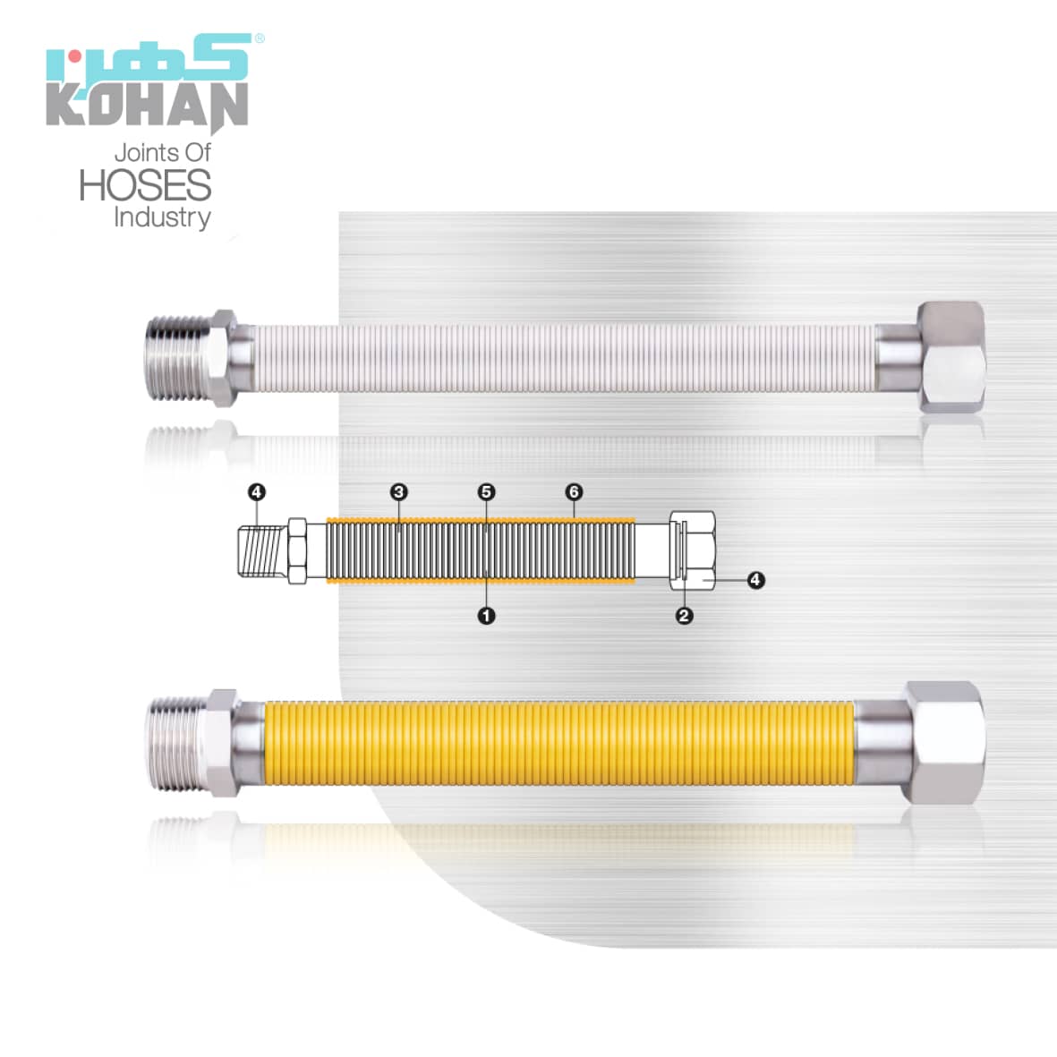 Coated Flexible hoses