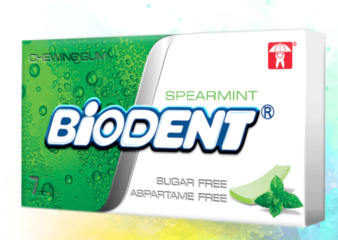 Spearmint Chewing Gum