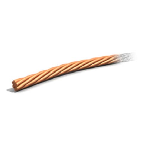 Network cable and hard copper shim