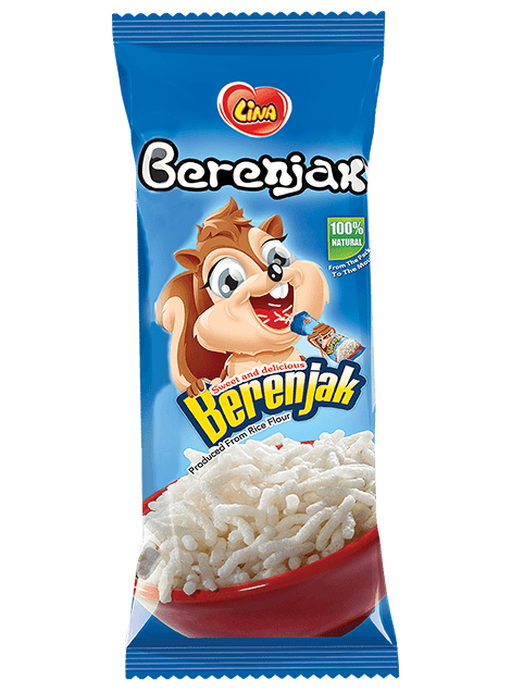 Berenjak Rice Puff Snack 100% Natural