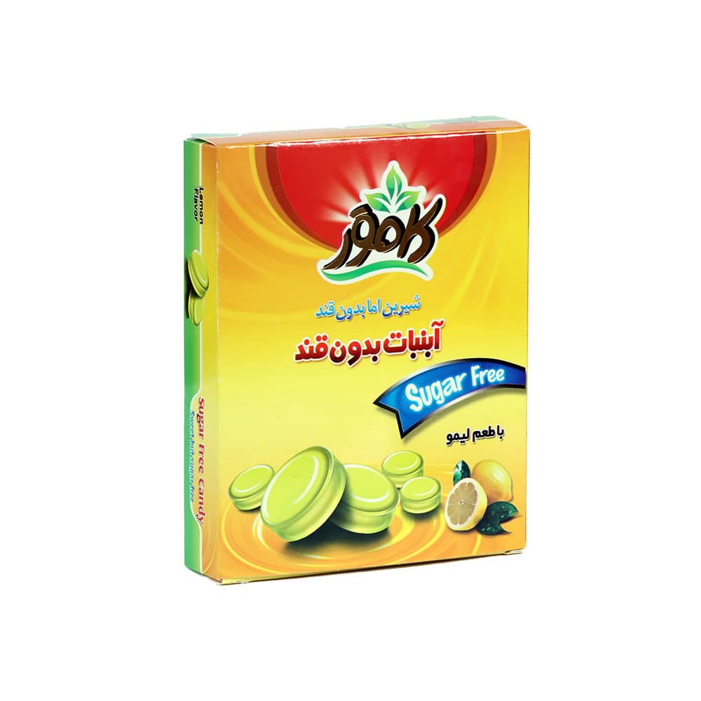 Kamvar Sugar-Free & Diet Peach Hard Candy - 130g