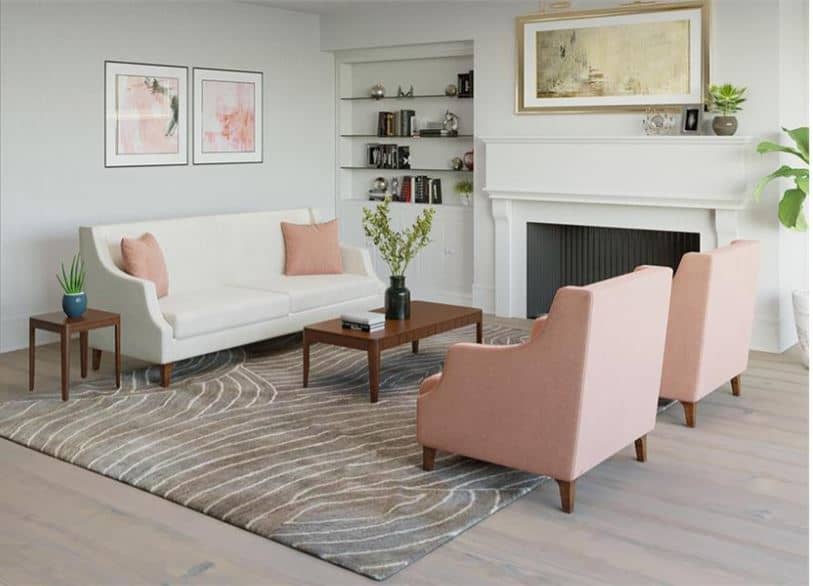 SENO Modern Compact Sofa , Wooden Frame & Molded Polyurethane Foam