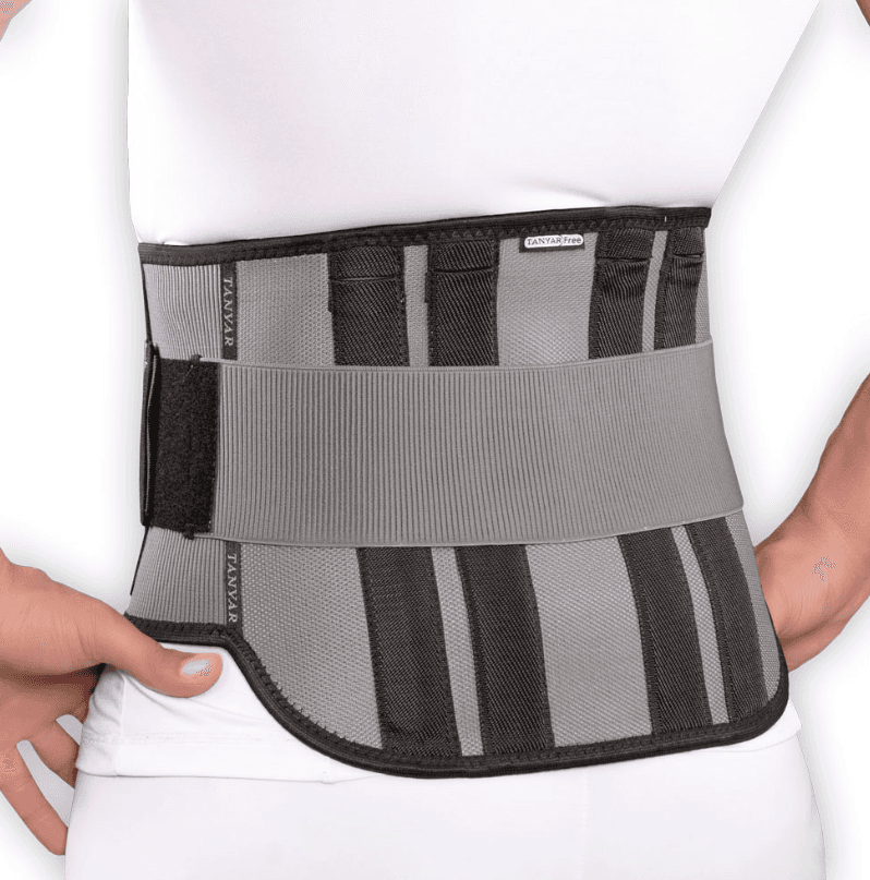 Full support hard back brace