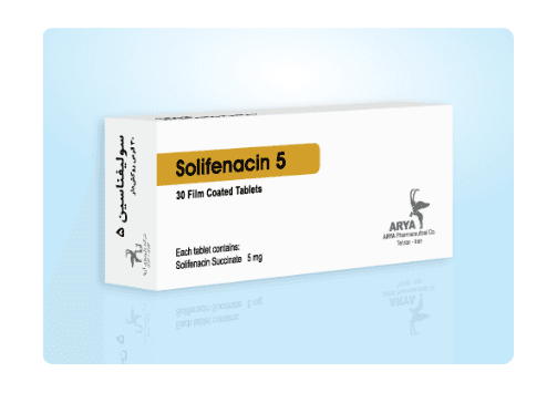 Solifenacin 5 mg Film Coated Tablets