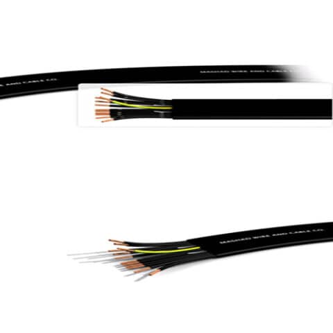 Flat wires and cables