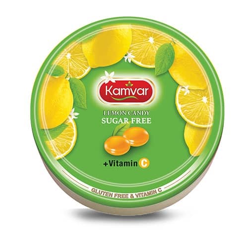 Sugar-Free Strawberry Candy with Vitamin C (Kamvar Brand)