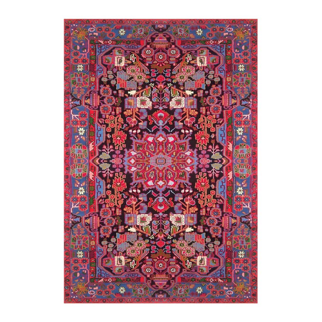 Handmade Persian Floral Runner Carpet