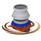 Threaded Split Saddle Two-Piece, Three-Piece & Four-Piece