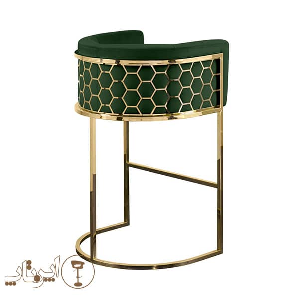 Open Rose Gold Jack Chair - Luxury Rose-Gold Metal Frame, Ergonomic Seating & Hydraulic Adjustment