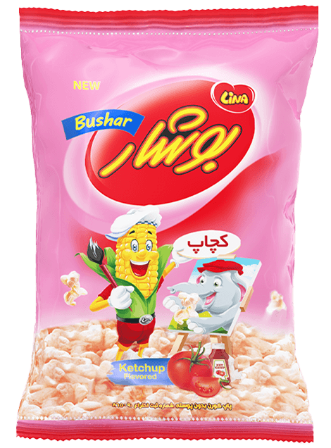 Ketchup Flavor Bushar Hulless Popcorn