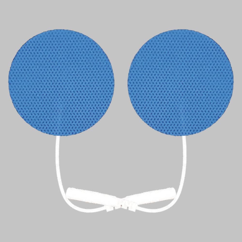 Large Round Gel Electrotherapy Electrode Pads