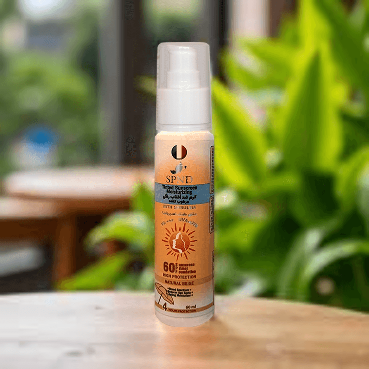 SPND Moisturizing Tinted Sunscreen SPF60 Natural Beige