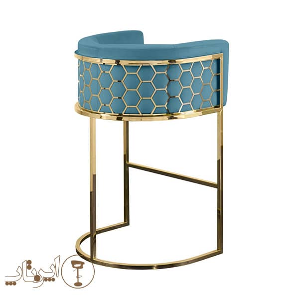 Open Rose Gold Jack Chair - Luxury Rose-Gold Metal Frame, Ergonomic Seating & Hydraulic Adjustment