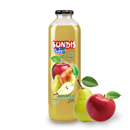 Sundis Life Assorted Fruit Juice & Nectar 800 ml Glass Bottle