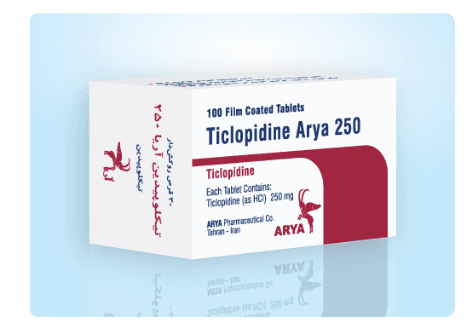 Ticlopidine 250 mg