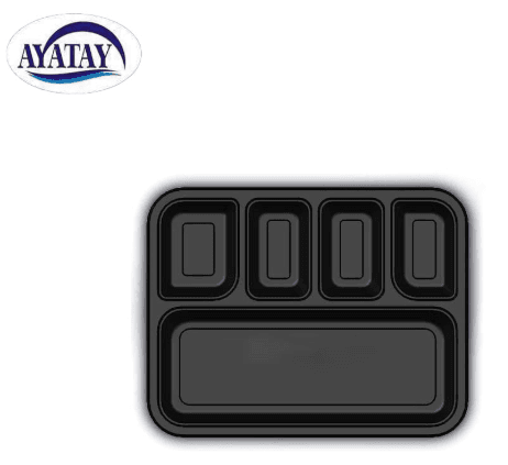 Multi-compartment disposable selfie container