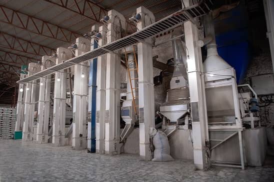 Modern Rice Milling Line
