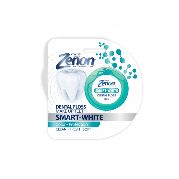 Zenon Whitening Dental Floss - 50 m