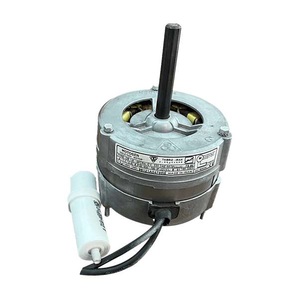 Two-speed single-phase induction cooler electromotor - CR1/8-1/20 BX SI50 W.AL