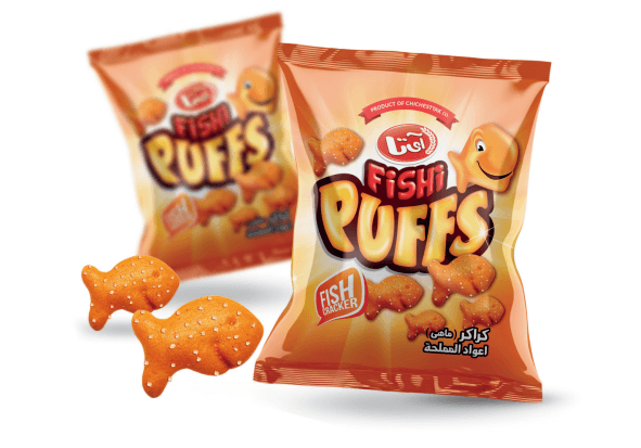 Fishi Puffs Fish Shaped Salty Snack