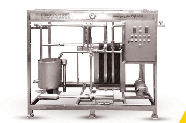 Industrial Plate Pasteurizer System for Liquid Food Processing