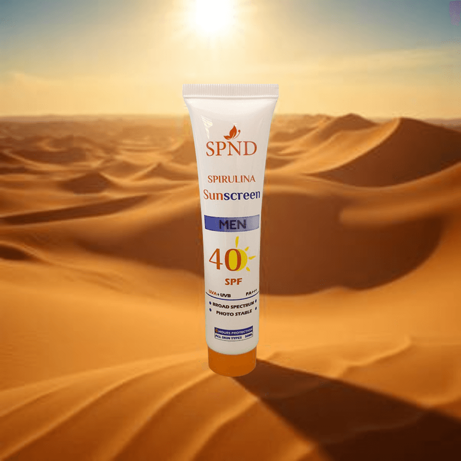 Spirulina Sunscreen SPF40 For Men