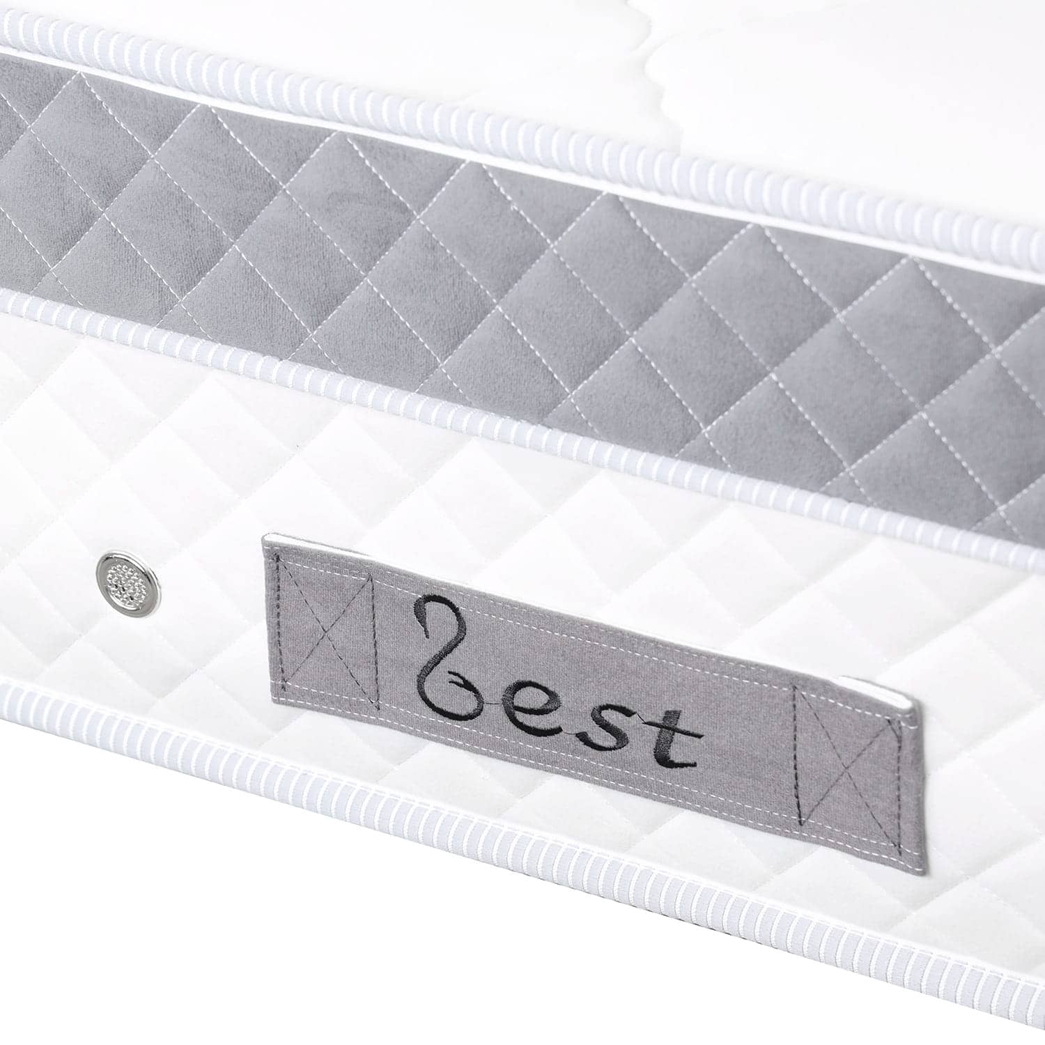 Медицинский гибридный матрас Zest Oyster - 30 см, пружины двойного размера с карманами