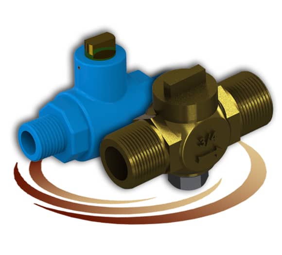 Polymer & Brass Service Saddle Valve (Branch Connection Valve)