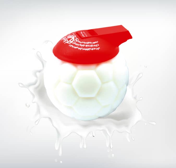 Vanilla Milk Pasteurized & Homogenized Whistle Ball Ice Cream