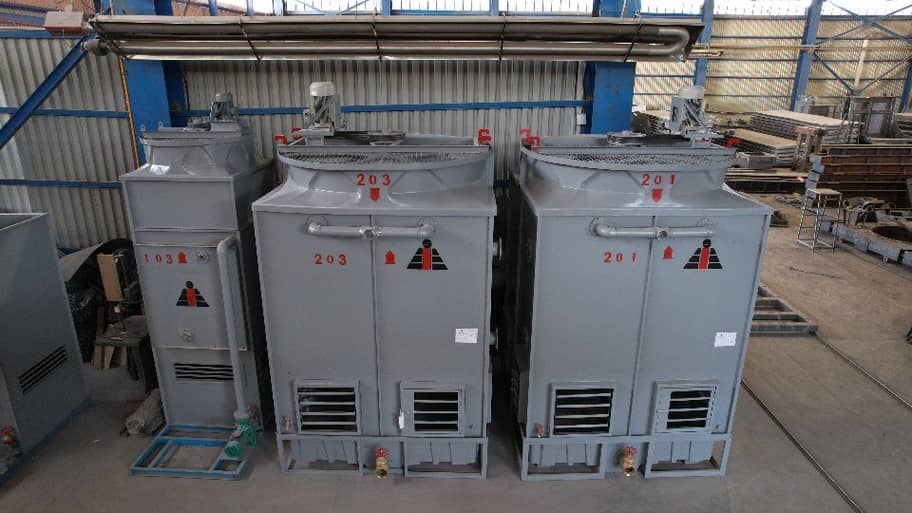 Induction furnace cooling system