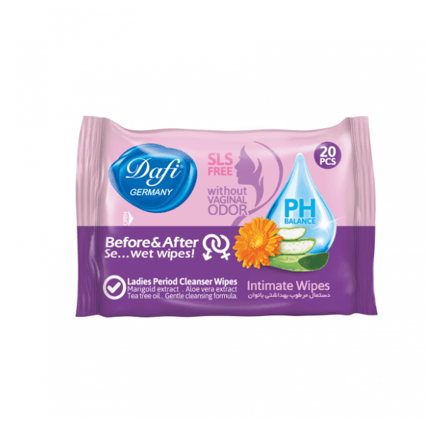 Women’s Hygiene Wet Wipes (20 Sheets)