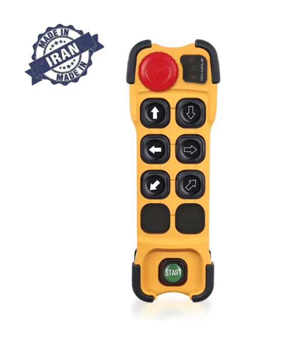 RichWave TF-601 / TF-602 6-Button Single-Speed Overhead Crane Remote Control Transmitter