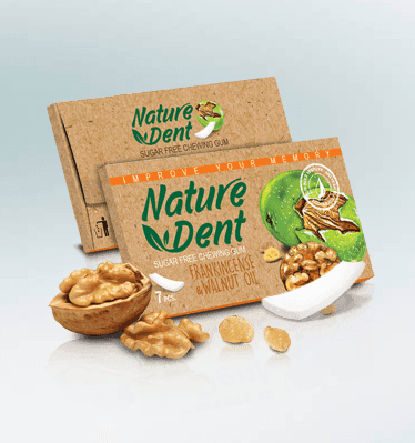 Natural Gum FRANKINCENSE & WALNUT OIL