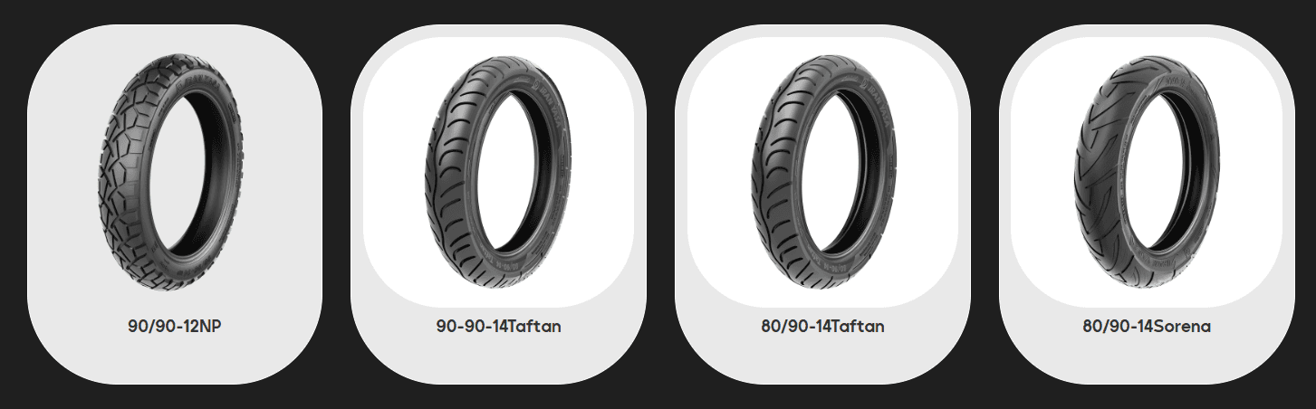 Urban Motorcycle & Scooter Tires Small Sizes