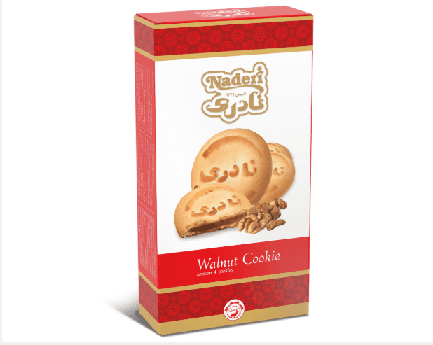 Walnut cookie-Banana cookie-Cocoa cookie-Coconut cookie