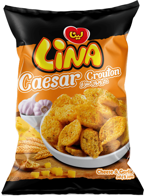 Cheese & Garlic Caesar Crouton