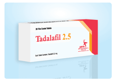 Tadalafil 2.5 mg