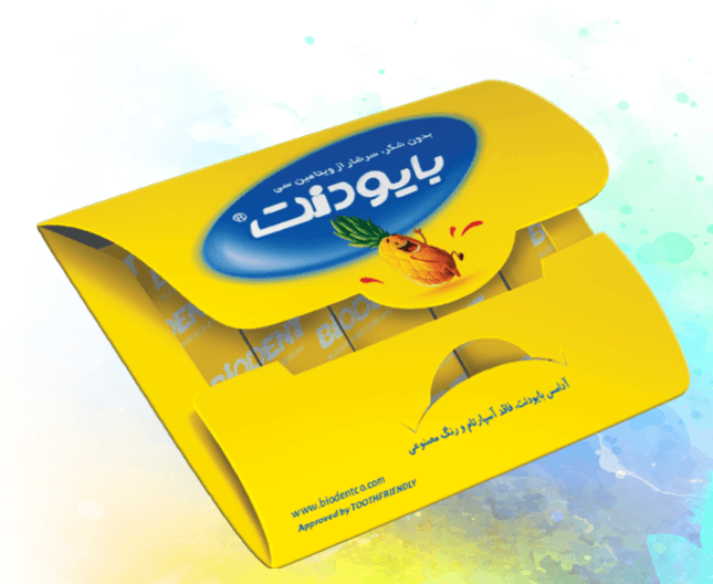 Vitamin C Chewing Gum with Pineapple Flavor