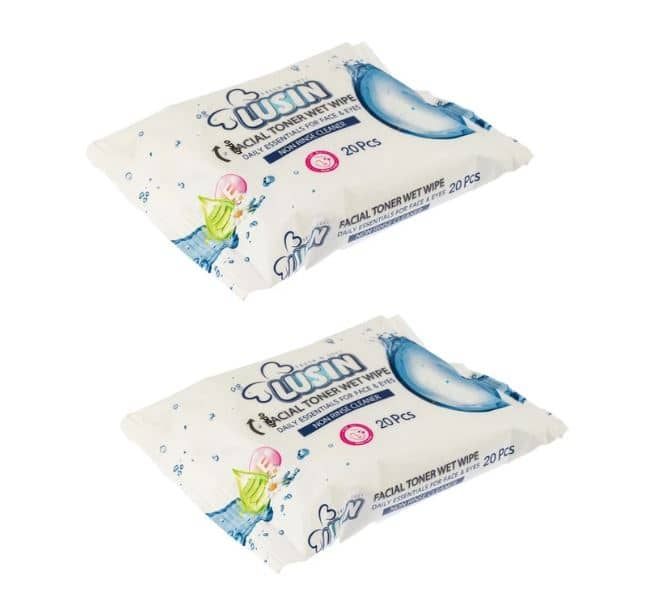 Refreshing Aloe Vera Antiperspirant Body Wipes with Vitamins B & E Aluminum-Free Sweat Control and Odor Protection Wipes for Daily Freshness (20 Sheets)