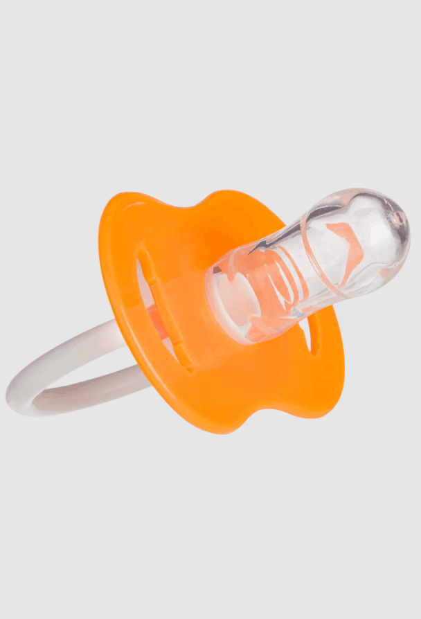 Aillin hani pacifier silicone tip withchain no case card- with chain & case card