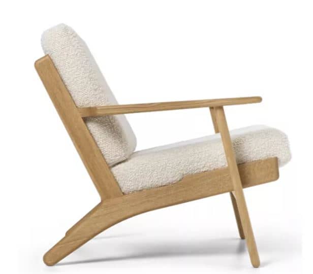 Zed Design Tiva Wooden Comfort Armchair with Solid Natural Beech Wood