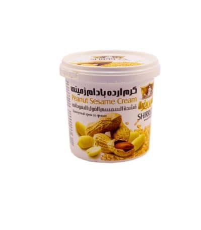 Shirreza Premium Peanut and Sesame Cream Spread with Natural Flavors 200g