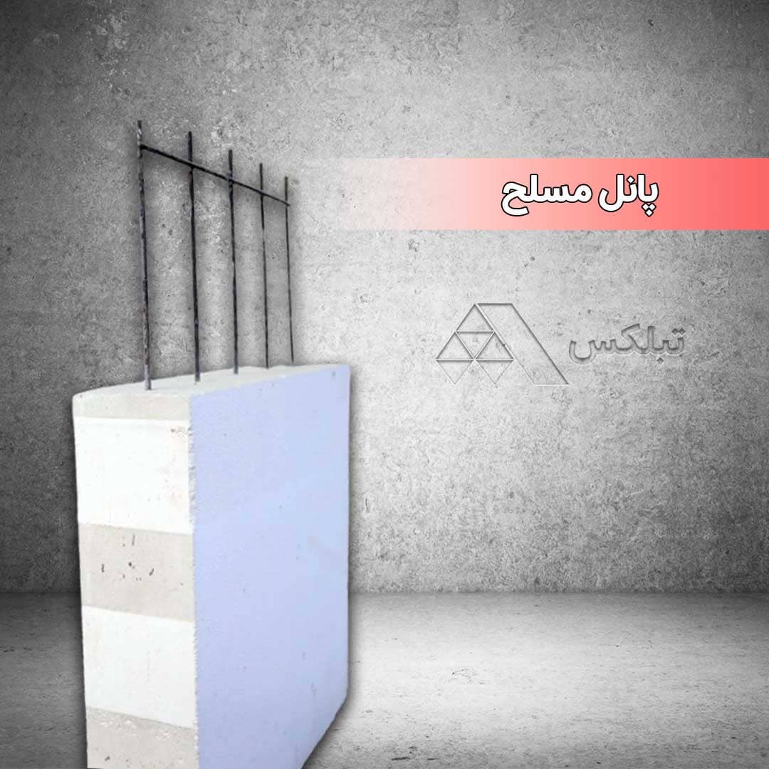 Autoclaved aerated lightweight concrete - reinforced panel